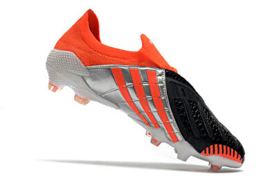 Men's Adidas Predator Archive Limited Edition FG Firm Ground Low-Tops Football Boots - Black/White/Red
