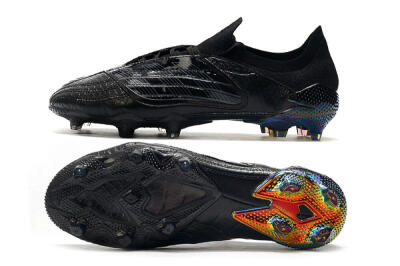 Men's Adidas Predator Archive Limited Edition FG Firm Ground Low-Tops Football Boots - Black/Gold