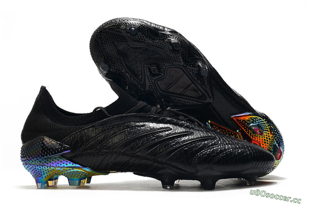 Men's Adidas Predator Archive Limited Edition FG Firm Ground Low-Tops Football Boots - Black/Gold 2