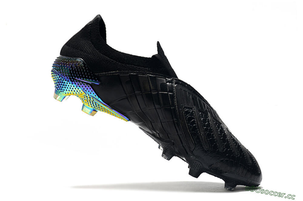 Men's Adidas Predator Archive Limited Edition FG Firm Ground Low-Tops Football Boots - Black/Gold 4