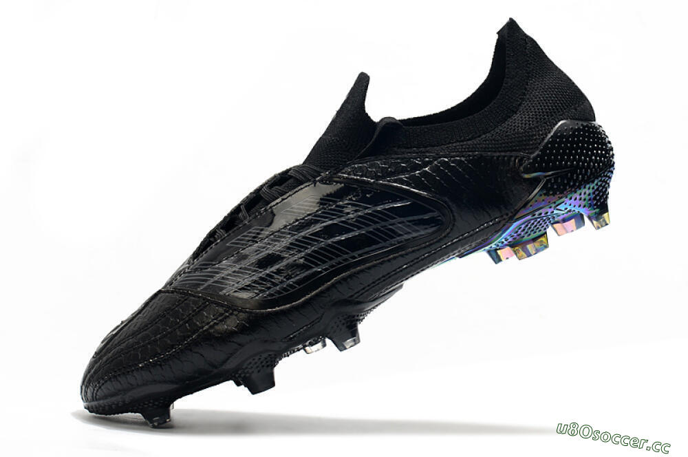 Men's Adidas Predator Archive Limited Edition FG Firm Ground Low-Tops Football Boots - Black/Gold 5