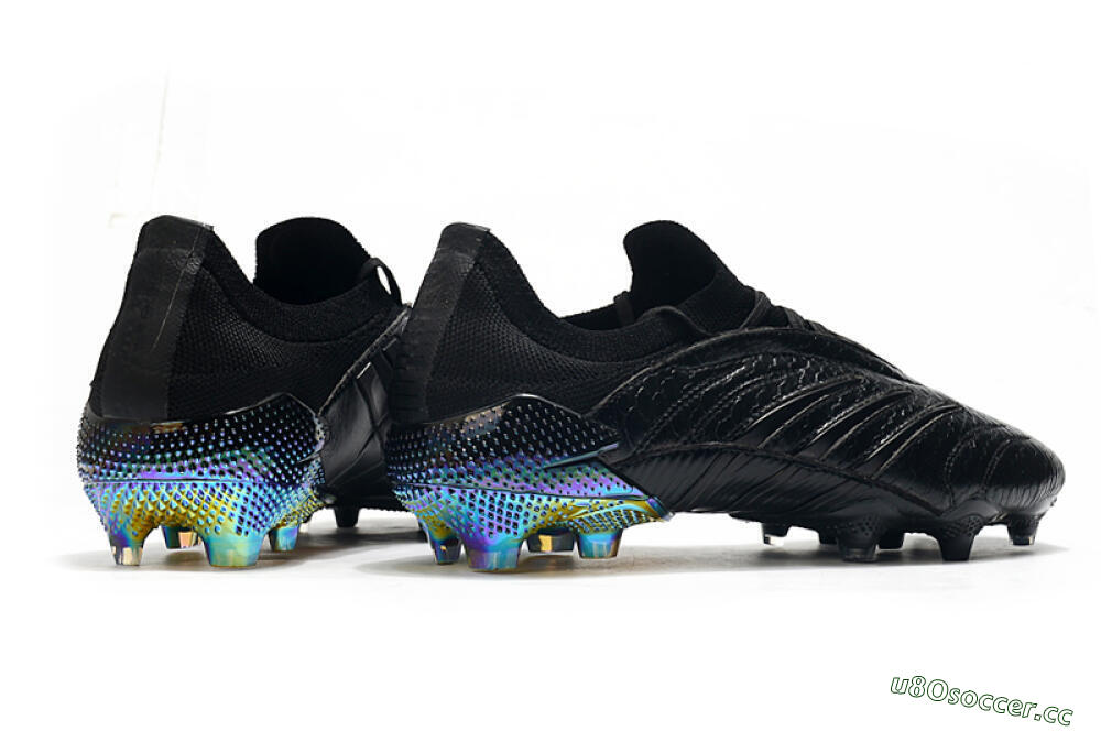 Men's Adidas Predator Archive Limited Edition FG Firm Ground Low-Tops Football Boots - Black/Gold 7