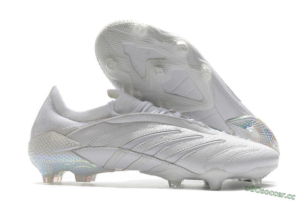 Men's Adidas Predator Archive Limited Edition FG Firm Ground Low-Tops Football Boots - White/Gold 2
