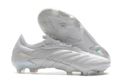 Men's Adidas Predator Archive Limited Edition FG Firm Ground Low-Tops Football Boots - White/Gold
