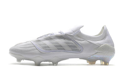 Men's Adidas Predator Archive Limited Edition FG Firm Ground Low-Tops Football Boots - White/Gold