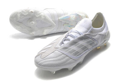 Men's Adidas Predator Archive Limited Edition FG Firm Ground Low-Tops Football Boots - White/Gold