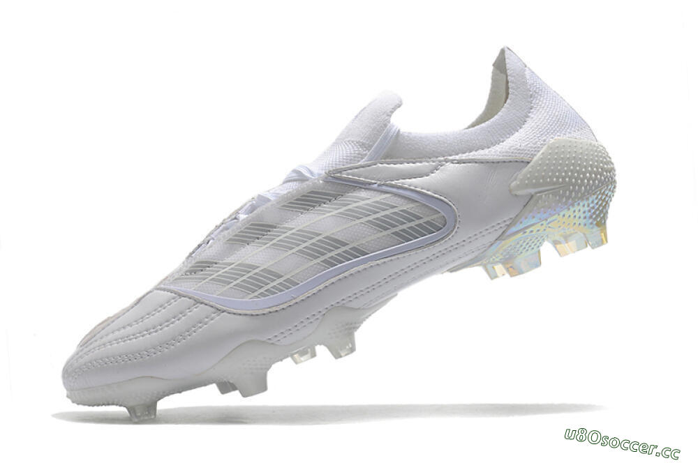 Men's Adidas Predator Archive Limited Edition FG Firm Ground Low-Tops Football Boots - White/Gold 5