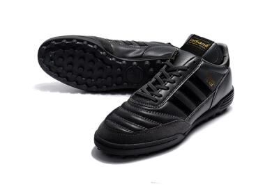 Men's Adidas Copa Mundial Team Astro TF Artificial Turf Low-Tops Football Shoes - Black/Gold