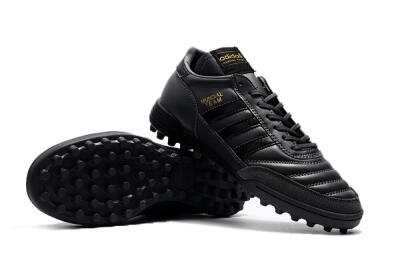 Men's Adidas Copa Mundial Team Astro TF Artificial Turf Low-Tops Football Shoes - Black/Gold