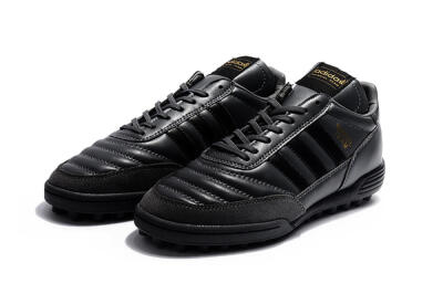 Men's Adidas Copa Mundial Team Astro TF Artificial Turf Low-Tops Football Shoes - Black/Gold