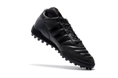 Men's Adidas Copa Mundial Team Astro TF Artificial Turf Low-Tops Football Shoes - Black/Gold