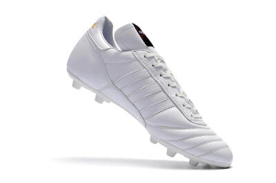 Men's Adidas Copa Mundial Made in Germany FG Firm Ground Low-Tops Football Boots - White/Gold