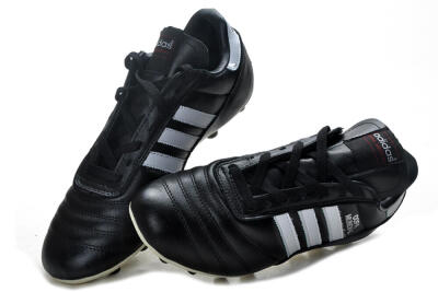 Men's Adidas Copa Mundial Made in Germany FG Firm Ground Low-Tops Football Boots - Black/White
