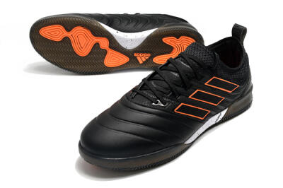 Men's Adidas Copa Tango 20.1 IC Indoor & Futsal Low-Tops Football Shoes - Black/Orange