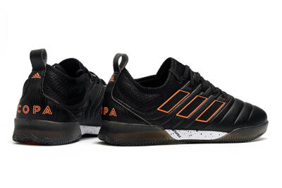 Men's Adidas Copa Tango 20.1 IC Indoor & Futsal Low-Tops Football Shoes - Black/Orange