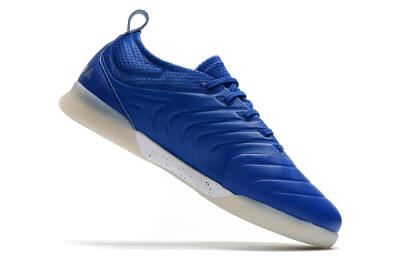 Men's Adidas Copa Tango 20.1 IC Indoor & Futsal Low-Tops Football Shoes - Blue/White