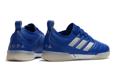Men's Adidas Copa Tango 20.1 IC Indoor & Futsal Low-Tops Football Shoes - Blue/White