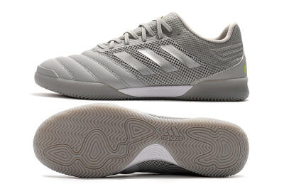 Men's Adidas Copa Tango 20.1 IC Indoor & Futsal Low-Tops Football Shoes - Grey/White