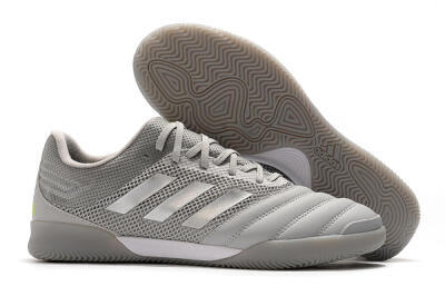 Men's Adidas Copa Tango 20.1 IC Indoor & Futsal Low-Tops Football Shoes - Grey/White