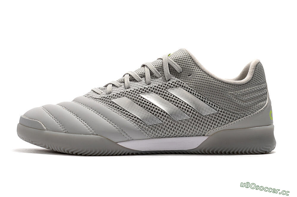 Men's Adidas Copa Tango 20.1 IC Indoor & Futsal Low-Tops Football Shoes - Grey/White 0