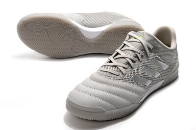 Men's Adidas Copa Tango 20.1 IC Indoor & Futsal Low-Tops Football Shoes - Grey/White