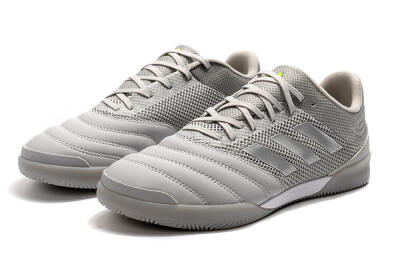 Men's Adidas Copa Tango 20.1 IC Indoor & Futsal Low-Tops Football Shoes - Grey/White