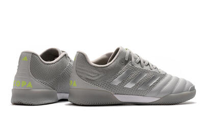 Men's Adidas Copa Tango 20.1 IC Indoor & Futsal Low-Tops Football Shoes - Grey/White
