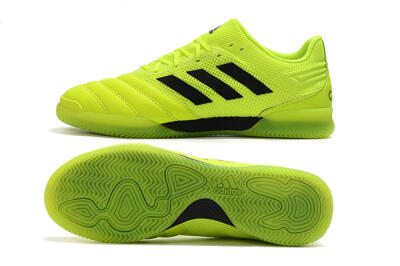 Men's Adidas Copa Tango 20.1 IC Indoor & Futsal Low-Tops Football Shoes - Yellow/Black