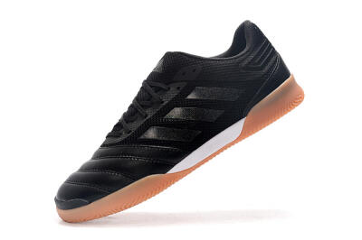 Men's Adidas Copa Tango 20.1 IC Indoor & Futsal Low-Tops Football Shoes - Black/White/Brown