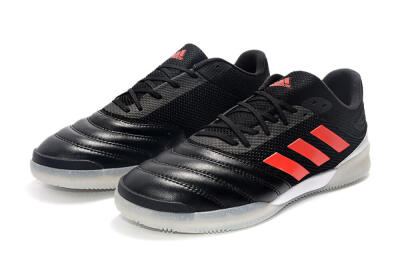 Men's Adidas Copa Tango 20.1 IC Indoor & Futsal Low-Tops Football Shoes - Black/Red/White