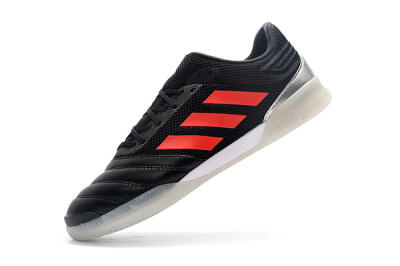 Men's Adidas Copa Tango 20.1 IC Indoor & Futsal Low-Tops Football Shoes - Black/Red/White