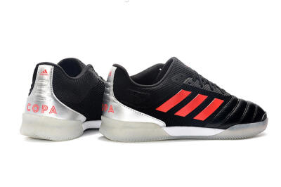 Men's Adidas Copa Tango 20.1 IC Indoor & Futsal Low-Tops Football Shoes - Black/Red/White