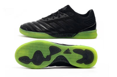 Men's Adidas Copa Tango 20.1 IC Indoor & Futsal Low-Tops Football Shoes - Black/Yellow