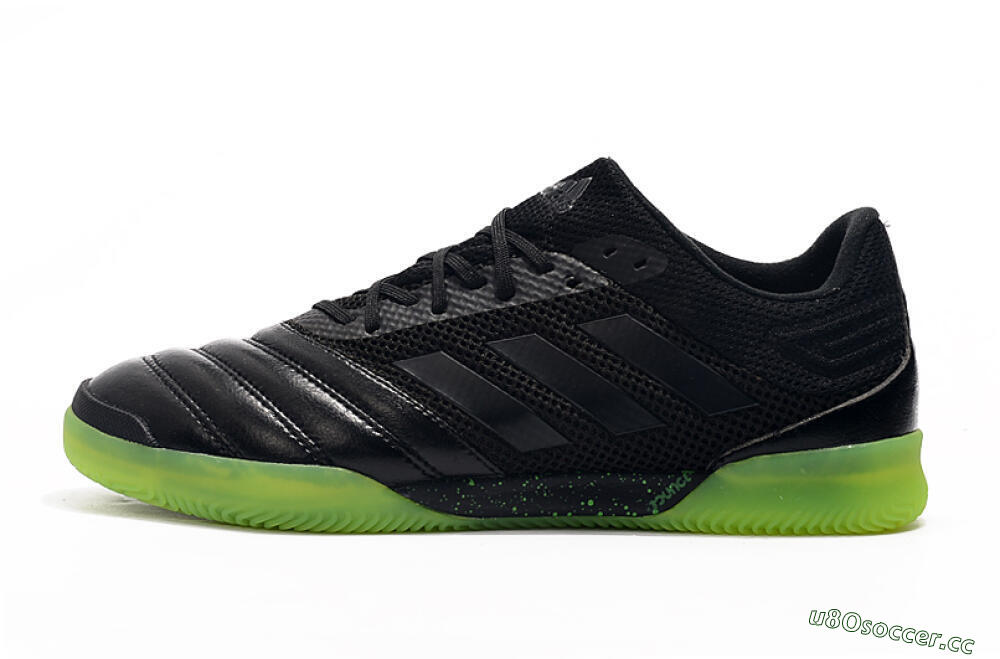 Men's Adidas Copa Tango 20.1 IC Indoor & Futsal Low-Tops Football Shoes - Black/Yellow 0
