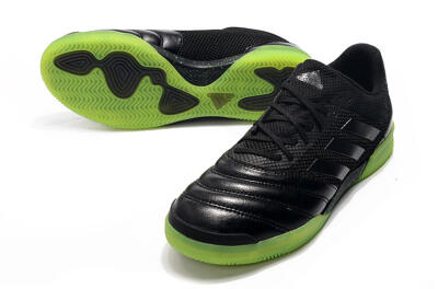 Men's Adidas Copa Tango 20.1 IC Indoor & Futsal Low-Tops Football Shoes - Black/Yellow