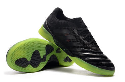 Men's Adidas Copa Tango 20.1 IC Indoor & Futsal Low-Tops Football Shoes - Black/Yellow