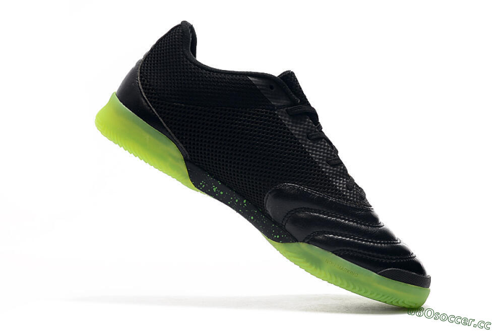 Men's Adidas Copa Tango 20.1 IC Indoor & Futsal Low-Tops Football Shoes - Black/Yellow 7