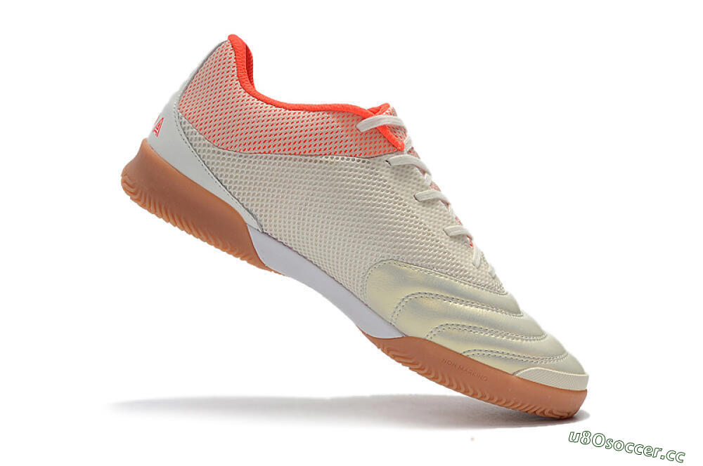Men's Adidas Copa Tango 20.1 IC Indoor & Futsal Low-Tops Football Shoes - White/Red 7