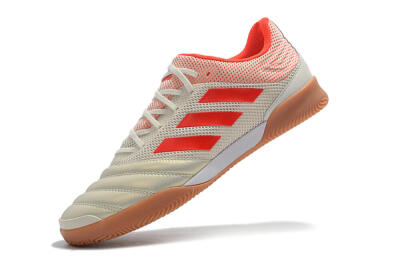 Men's Adidas Copa Tango 20.1 IC Indoor & Futsal Low-Tops Football Shoes - White/Red