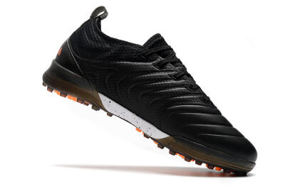 Men's Adidas Copa Tango 20.1 TF Artificial Turf Low-Tops Football Shoes - Black/Orange/White
