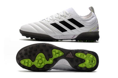 Men's Adidas Copa Tango 20.1 TF Artificial Turf Low-Tops Football Shoes - White/Black