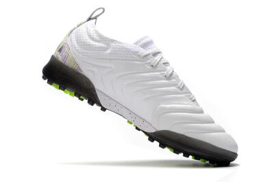 Men's Adidas Copa Tango 20.1 TF Artificial Turf Low-Tops Football Shoes - White/Black