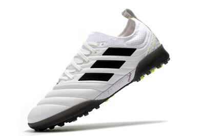 Men's Adidas Copa Tango 20.1 TF Artificial Turf Low-Tops Football Shoes - White/Black