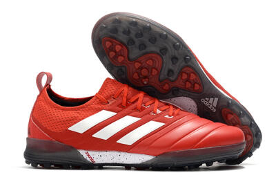 Men's Adidas Copa Tango 20.1 TF Artificial Turf Low-Tops Football Shoes - Red/White