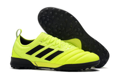Men's Adidas Copa Tango 20.1 TF Artificial Turf Low-Tops Football Shoes - Yellow/Black
