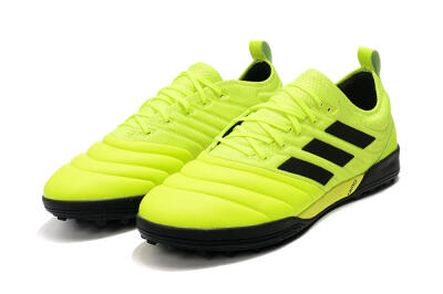 Men's Adidas Copa Tango 20.1 TF Artificial Turf Low-Tops Football Shoes - Yellow/Black
