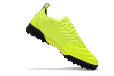 Men's Adidas Copa Tango 20.1 TF Artificial Turf Low-Tops Football Shoes - Yellow/Black
