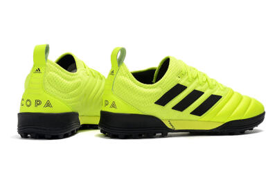 Men's Adidas Copa Tango 20.1 TF Artificial Turf Low-Tops Football Shoes - Yellow/Black