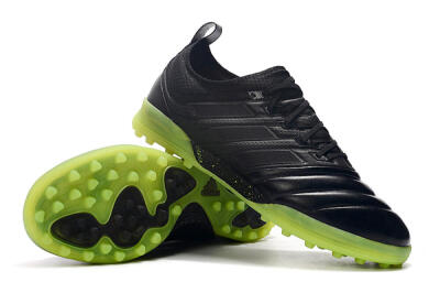 Men's Adidas Copa Tango 20.1 TF Artificial Turf Low-Tops Football Shoes - Black/Yellow