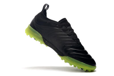 Men's Adidas Copa Tango 20.1 TF Artificial Turf Low-Tops Football Shoes - Black/Yellow